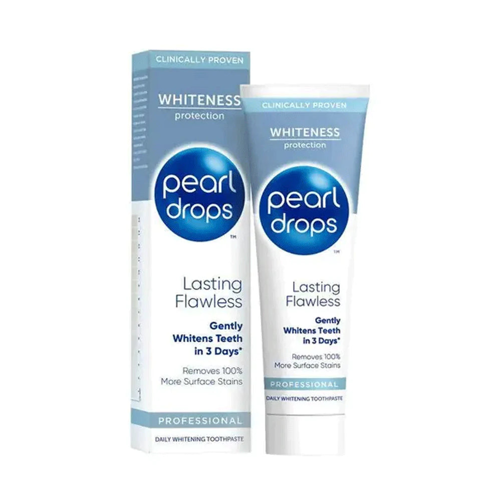 Pearl Drops Lasting Flawless Whiteness Protection Daily Whitening Toothpaste - 75ml