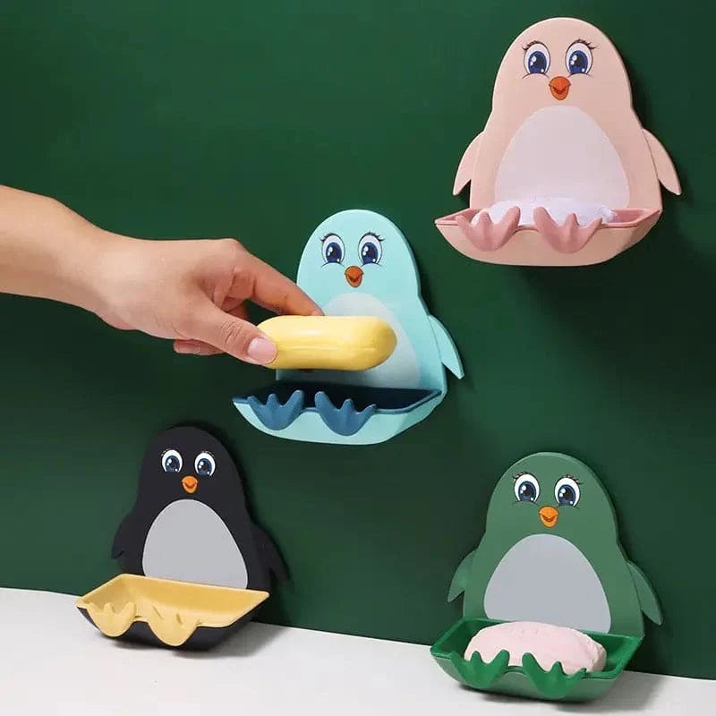 Cute Penguin Soap Holder