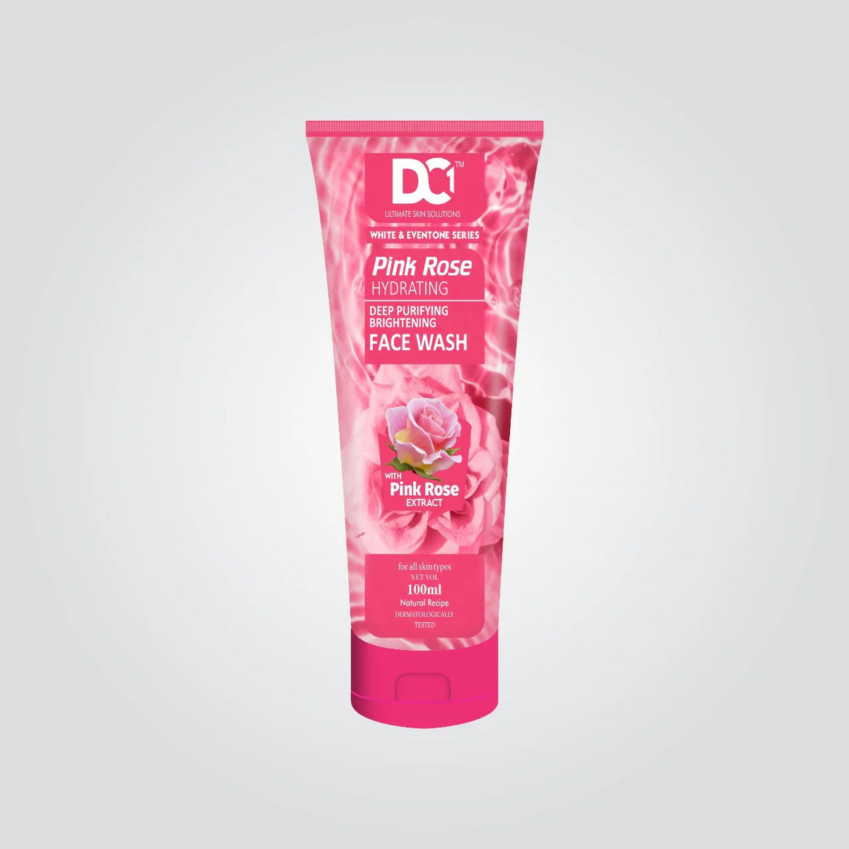 DC Ultimate Facial Series Pink Rose Hydrating Face Wash 150ml