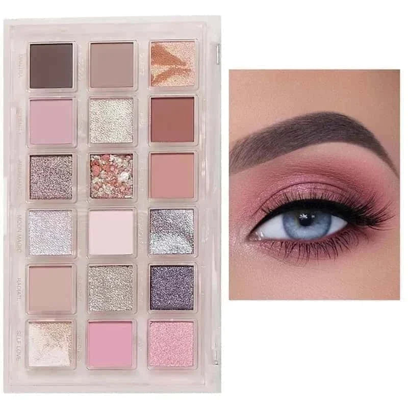 Muicin Pink Rose Quartz Eyeshadow Palette