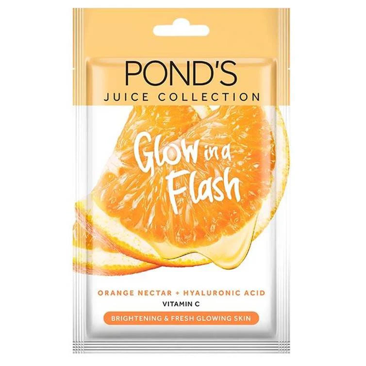 Ponds Orange Glow In A Flash Sheet Mask - 20g