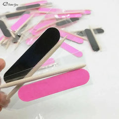 Professional Nail Cleaning Care Kit Double-sided Buffing Sanding Baby File With Stick