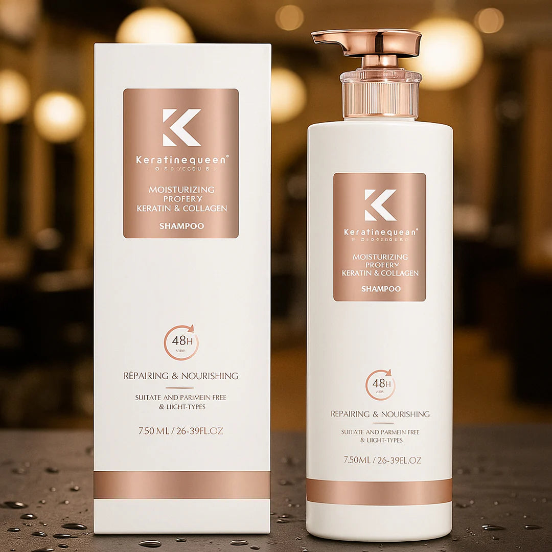 Keratine Queen Moisturizing Protein Shampoo - 750ml