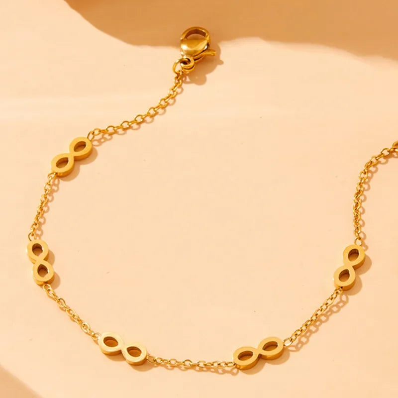 Stainless Steel Eternity Bracelet For Women - Each