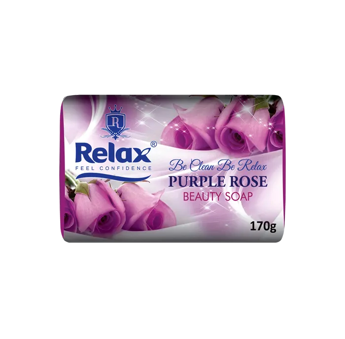Relax Purple Rose Beauty Soap  - 170gm