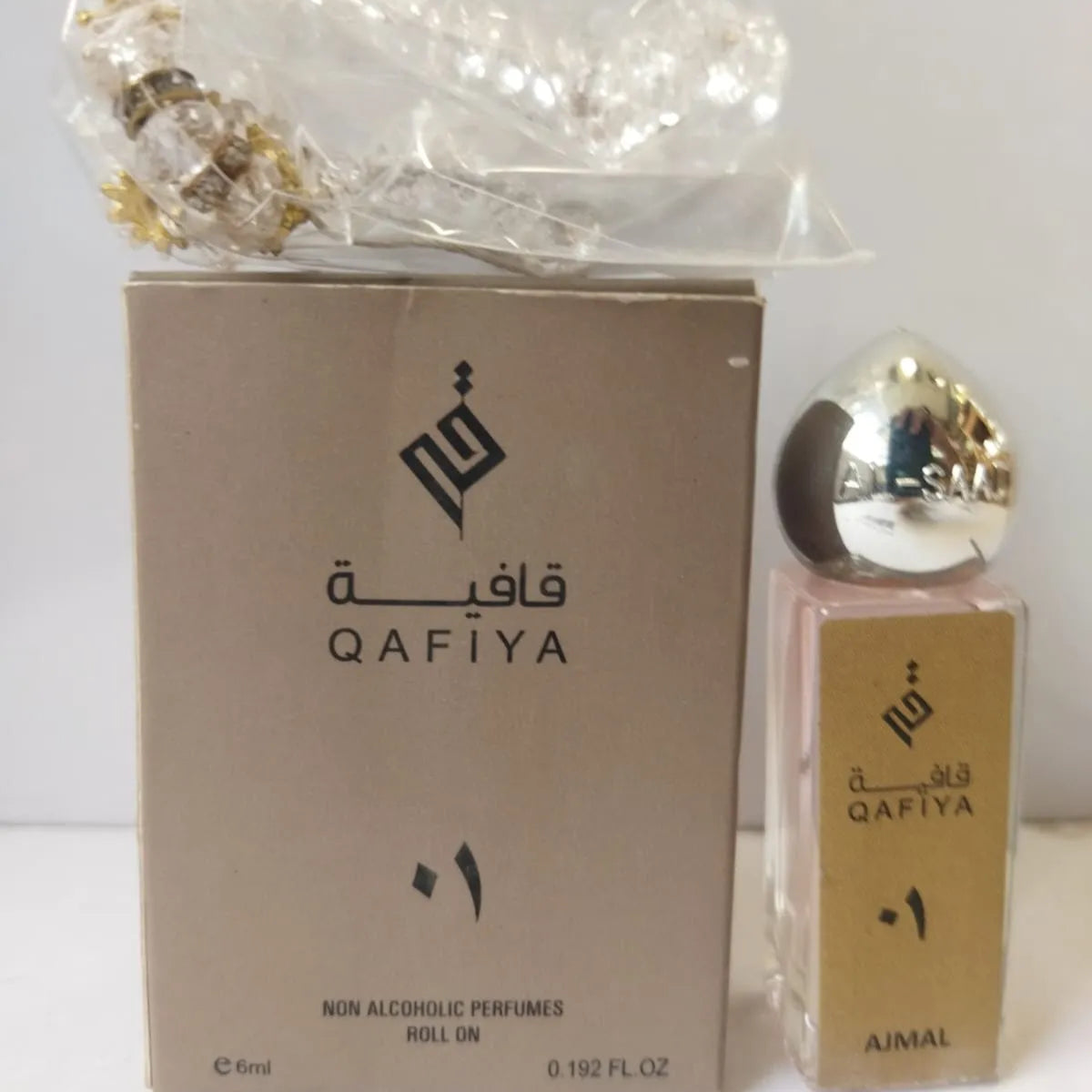 Qafiya Non Alcoholic Attar With Tasbeeh 6ml