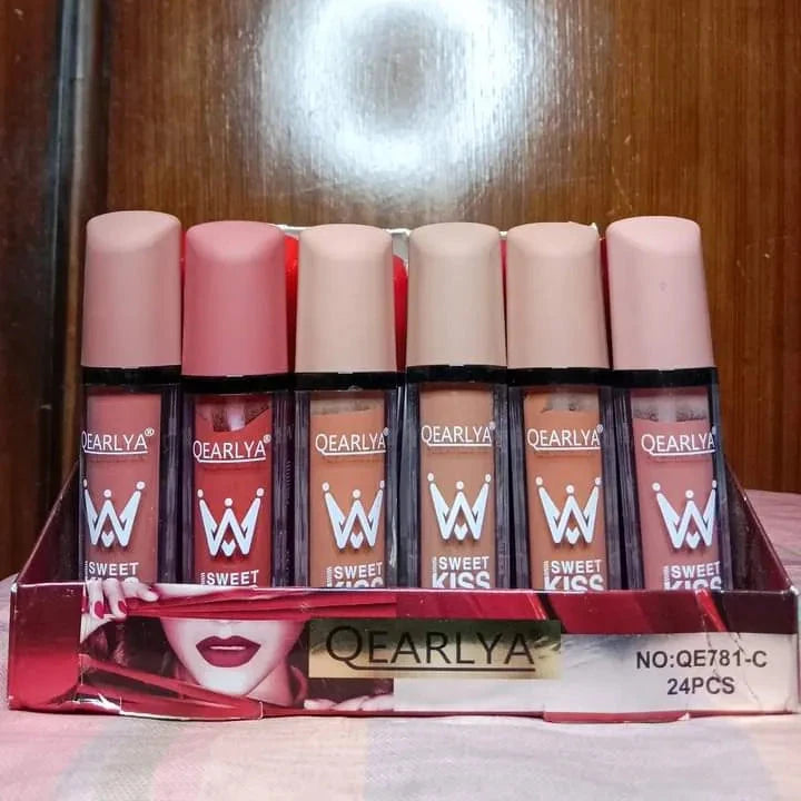 QEARLYA Matte Lipgloss (6 Pcs)