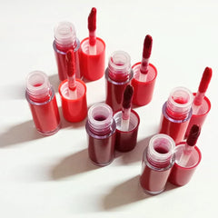 Qoiden Rose Mini Lipgloss Set Red - 6Pcs