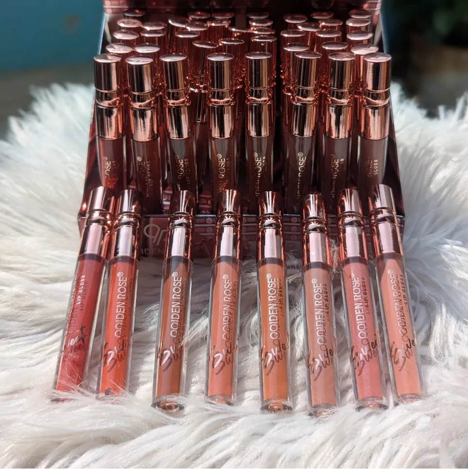 Qoiden rose Nude lip gloss