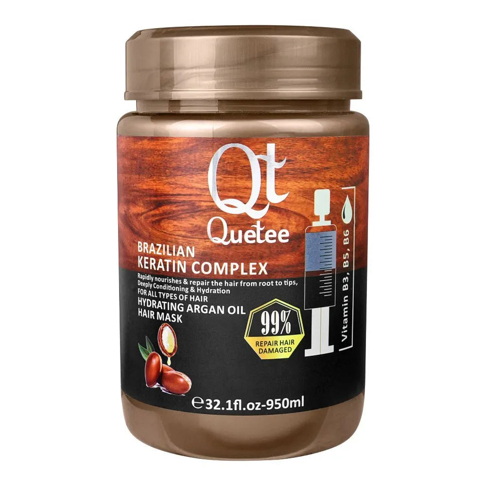 Quetee Brazilian Keratin Complex Hair Mask, 950ml