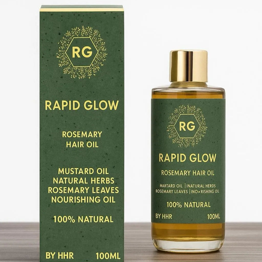 Rapid Glow Rosemary Hair Oil - 100ml