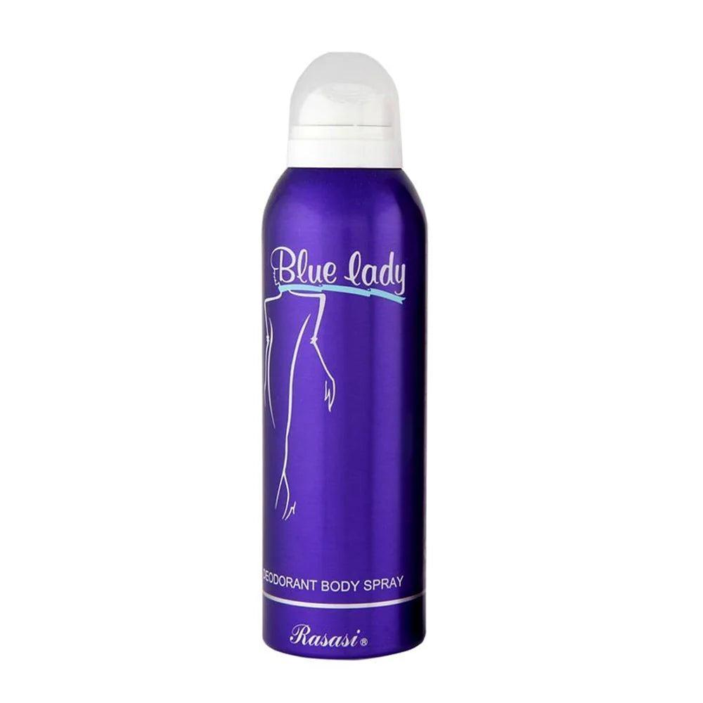Rassasi Blue Lady Deodorant Body Spray for Women -  200ml