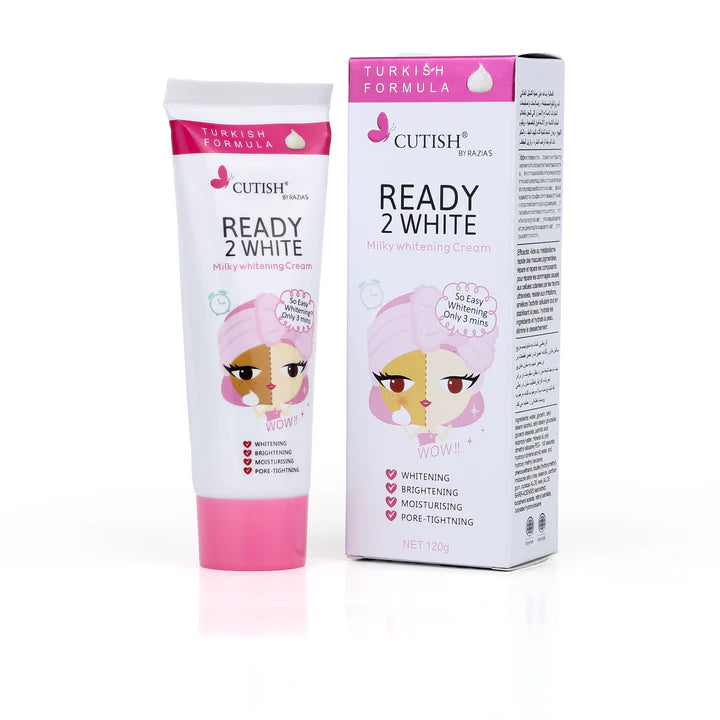 Cutish Ready 2 White Milky Whitening Cream 120g