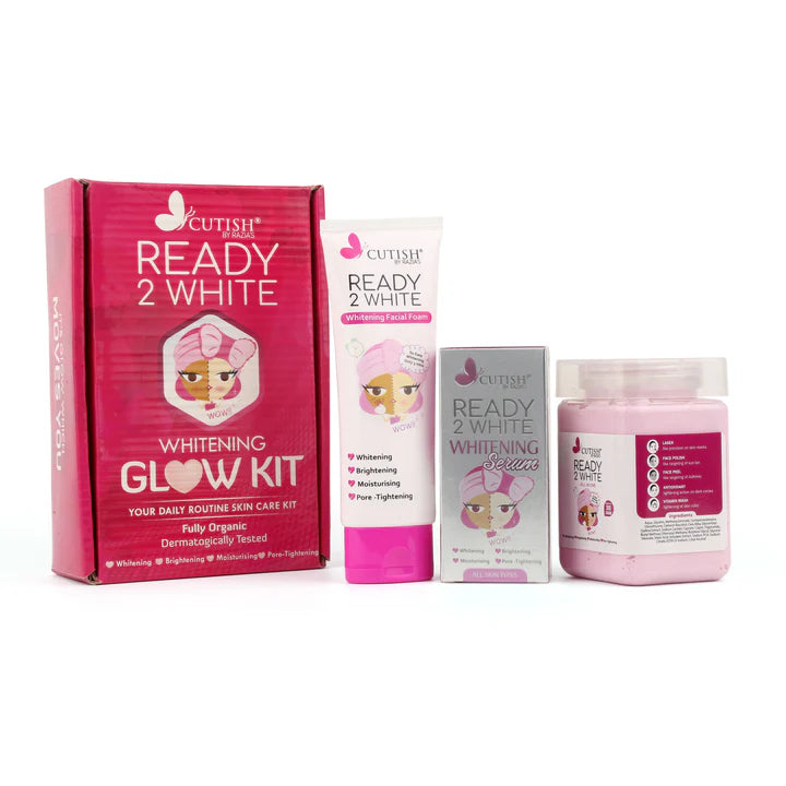 Cutish Ready to white glow kit