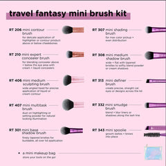 Real Techniques Travel Fantasy Mini Brush Set.