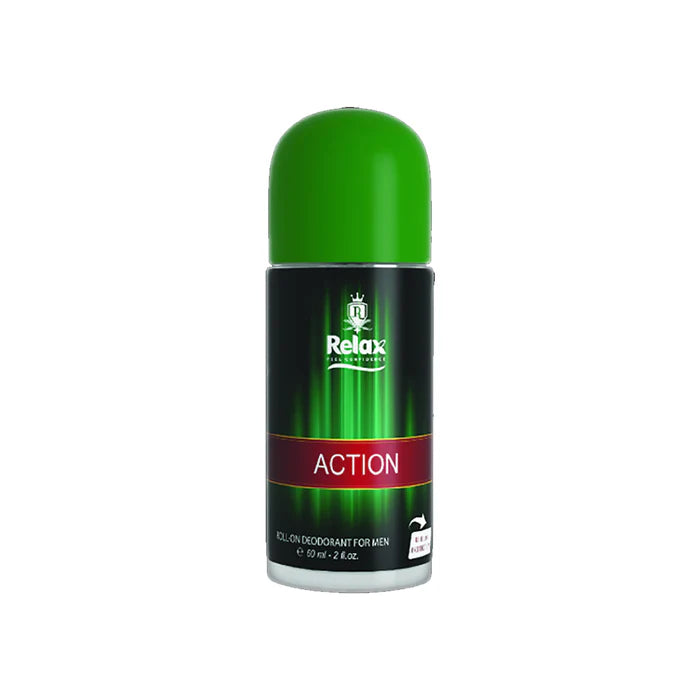 Relax Action Deodorant roll on for Men - 60ml