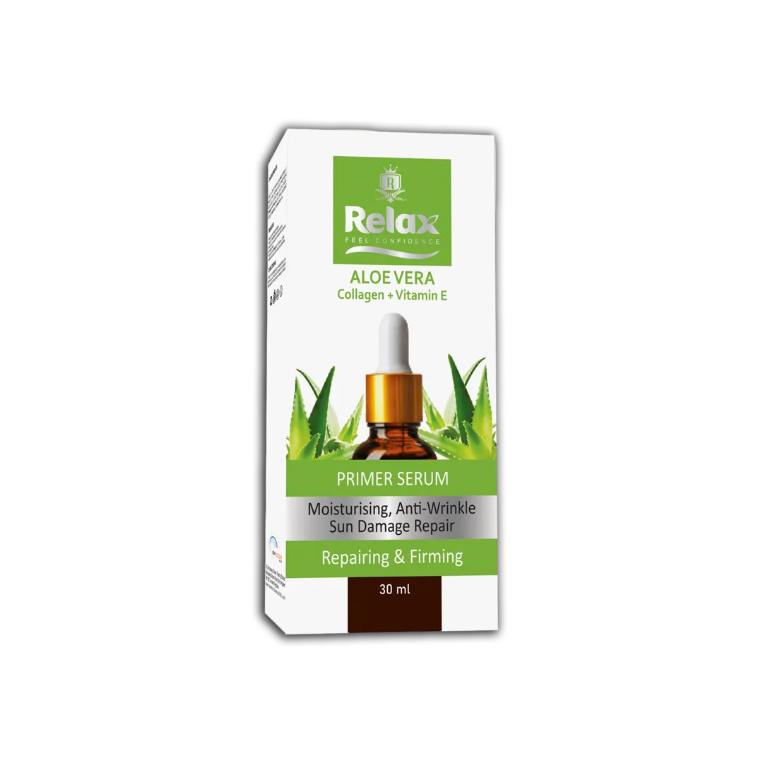 Relax Aloe Vera Collagen + Vitamin E Face Serum - 30ml