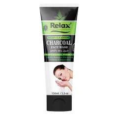 Relax Feel Confidence Whitening Charcoal Face Wash - 150ml