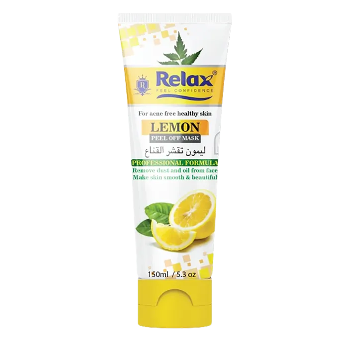 Relax Feel Confidence Whitening Lemon Peel Off Mask - 150ml