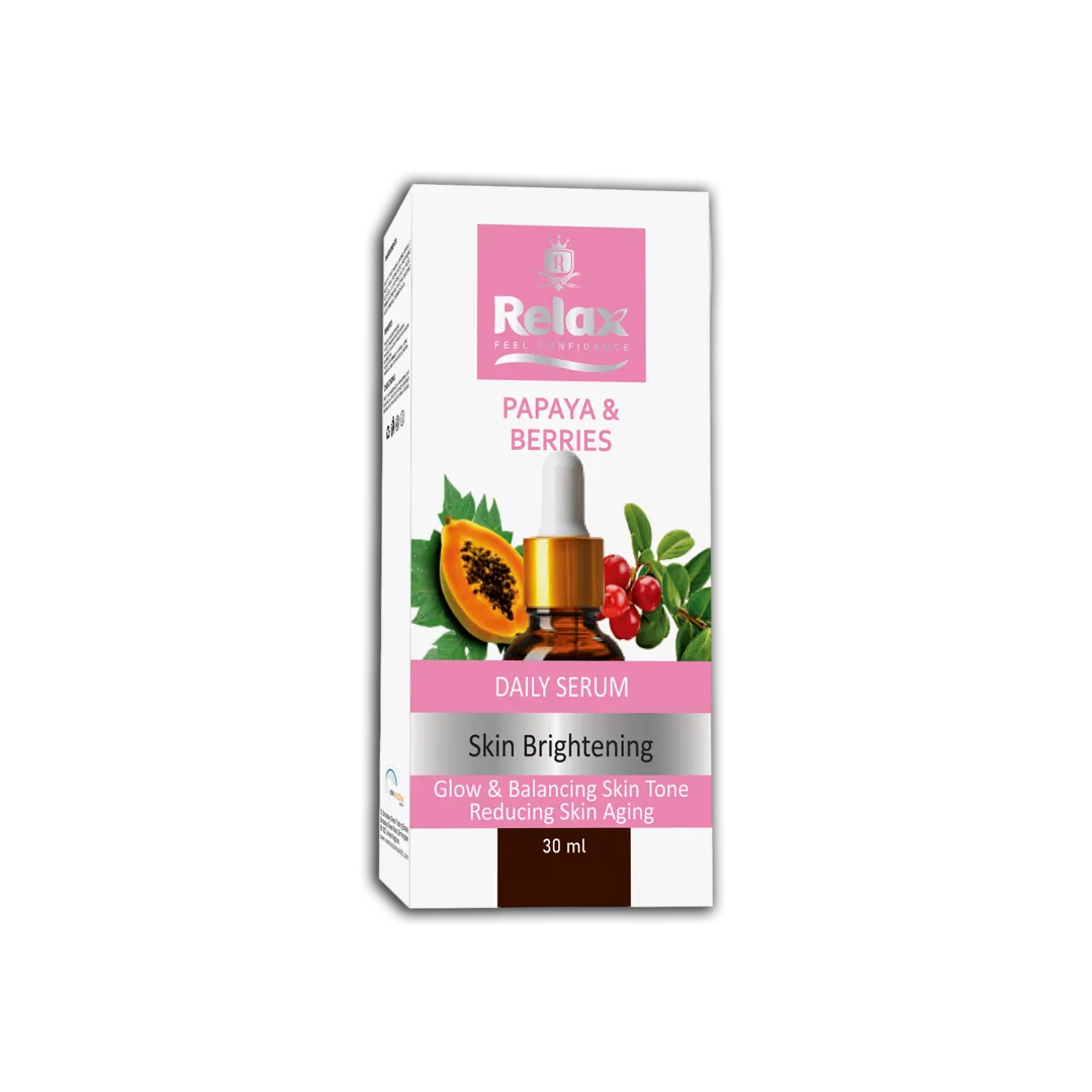 Relax Papaya & Berries Daily Serum For Skin Brightening - 30ml