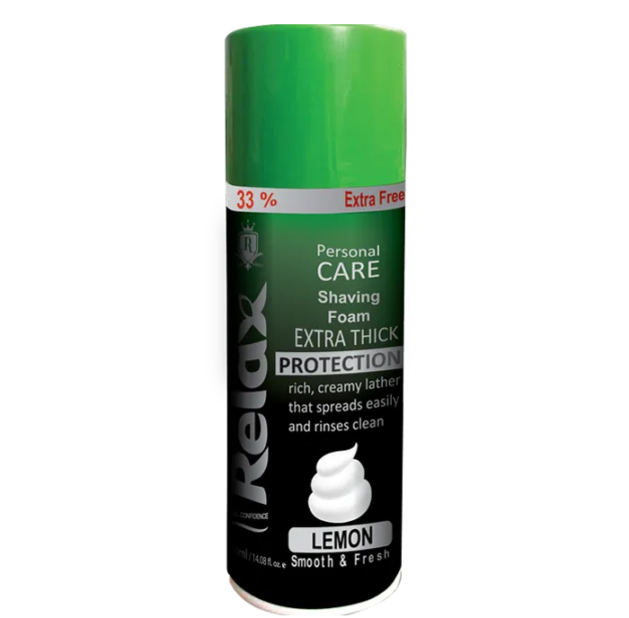 Relax Personal Care Lemon Shaving Cream