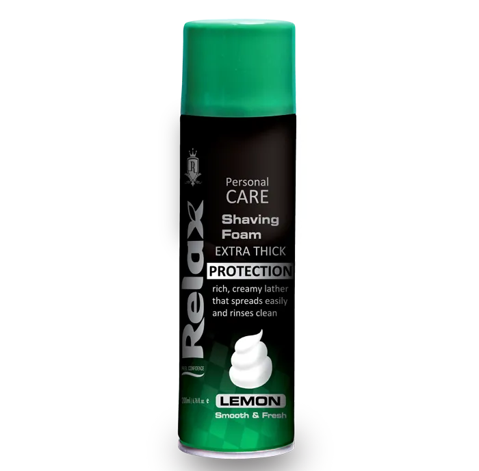 Relax Personal Care Lemon Shaving Cream