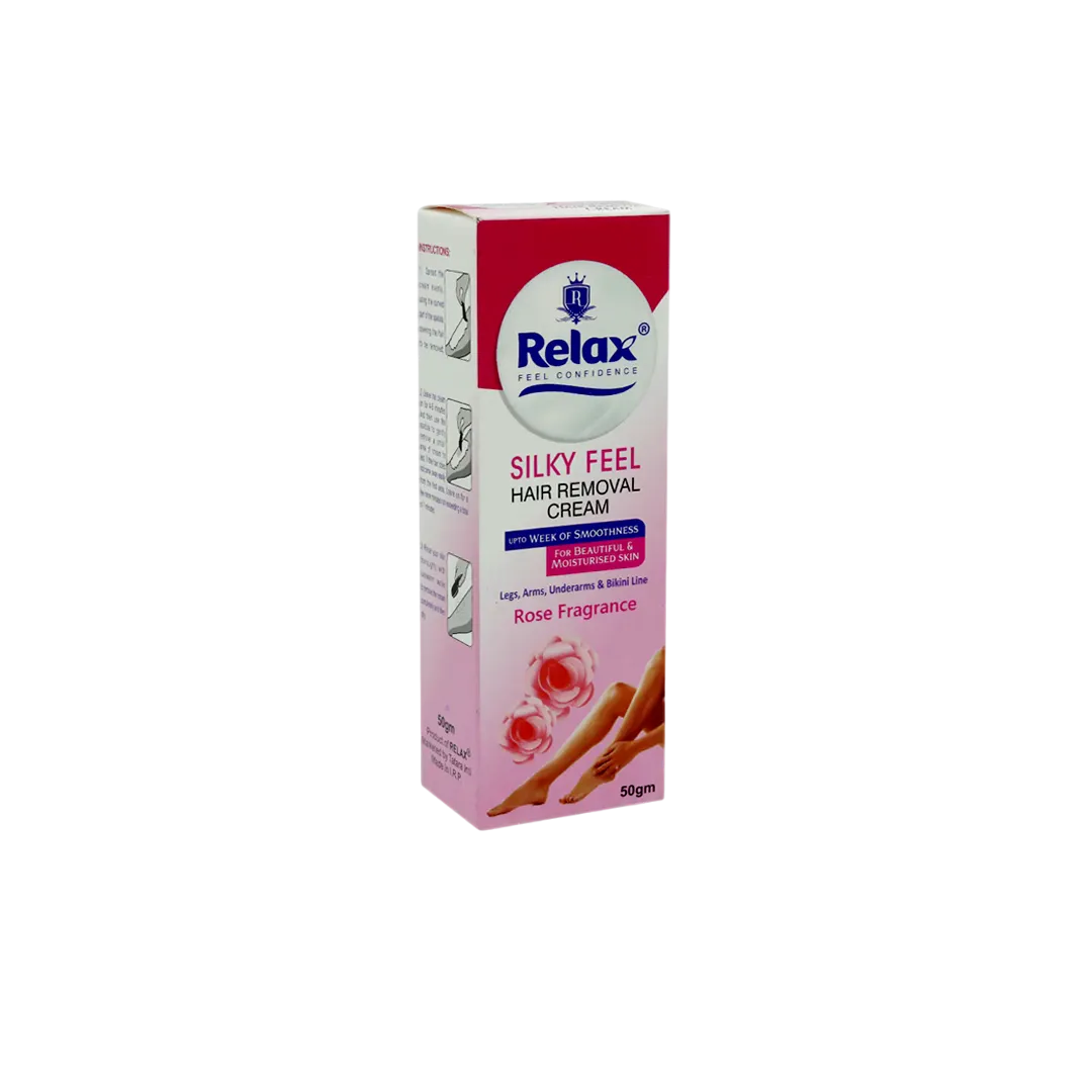 Relax Silky Feel Rose Hair Removing Cream - 150ml