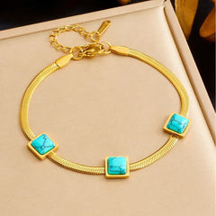 Stainless Steel Retro Clouds Bracelet For Women - Each