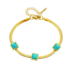 Stainless Steel Retro Clouds Bracelet For Women - Each