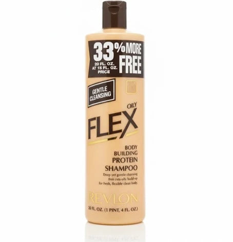 Revlon Flex Oily Protein Body Building Shampoo - 592ml