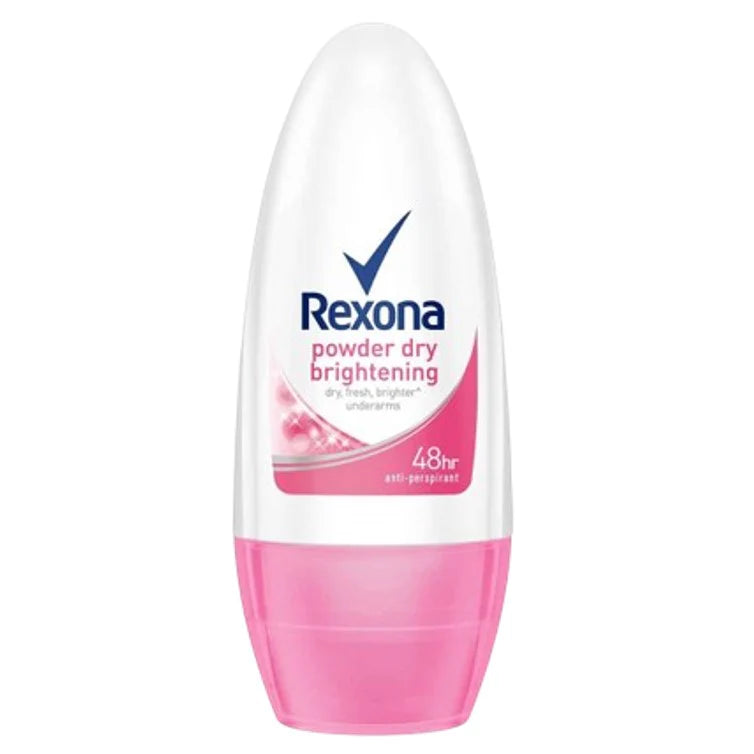 Rexona Powder Dry Brighten Anti Perspirant Roll On - 50ml