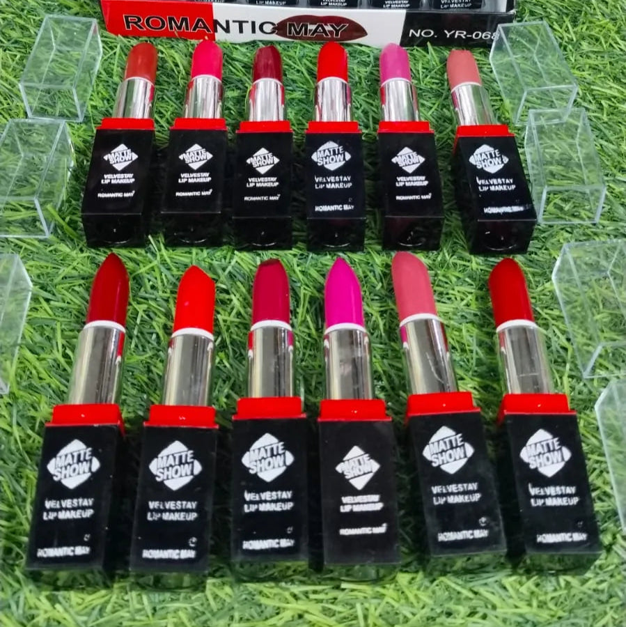 Romantic may lipsticks