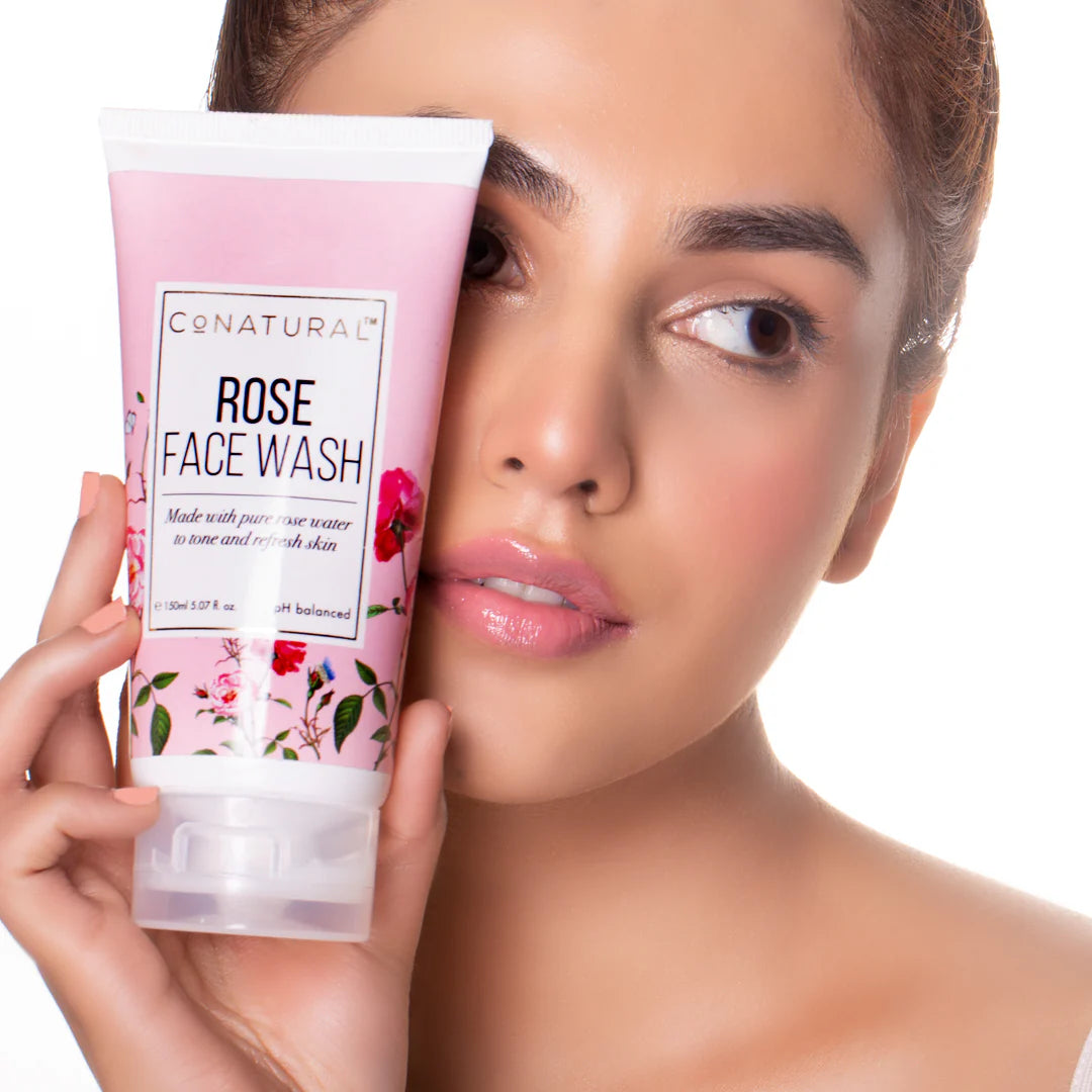 Co-Natural Rose Facewash