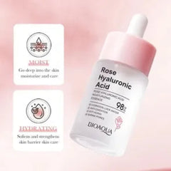 BIOAQUA Hyaluronic Acid Rose Face Serum - 30ml