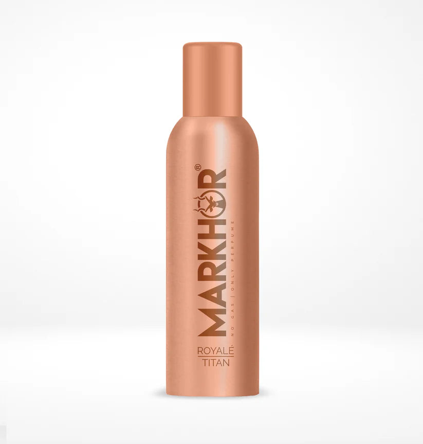 Markhor Royale Titan Non-Gas Body Spray - 120ml