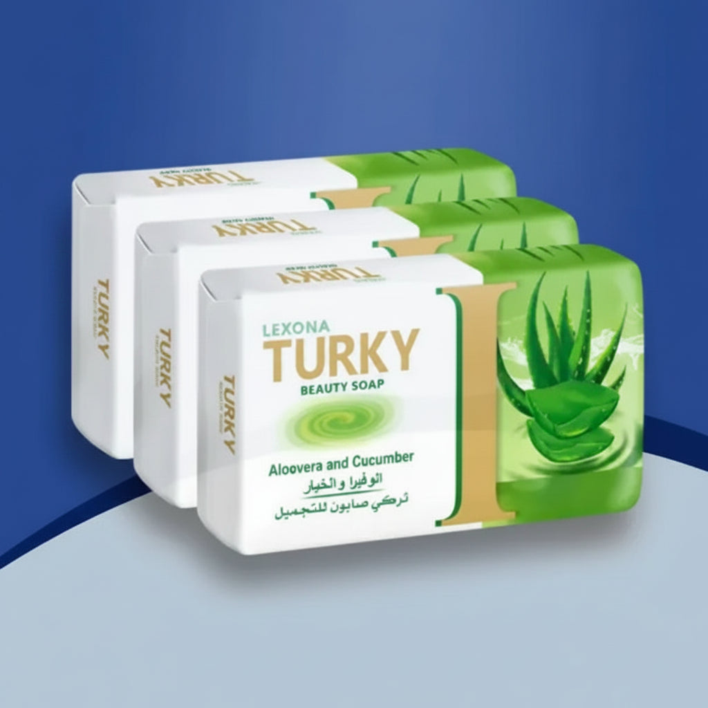 LEXONA Turky Beauty Milk & Almond Soap - Pack Of 6