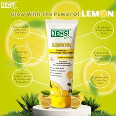 Jens Choy Lemon Fairness Whitening Face Wash