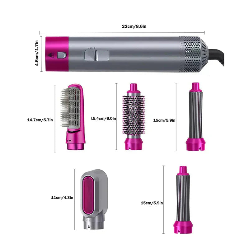 5 in 1 Hot Hair Dryer  ( Limited Stock )
