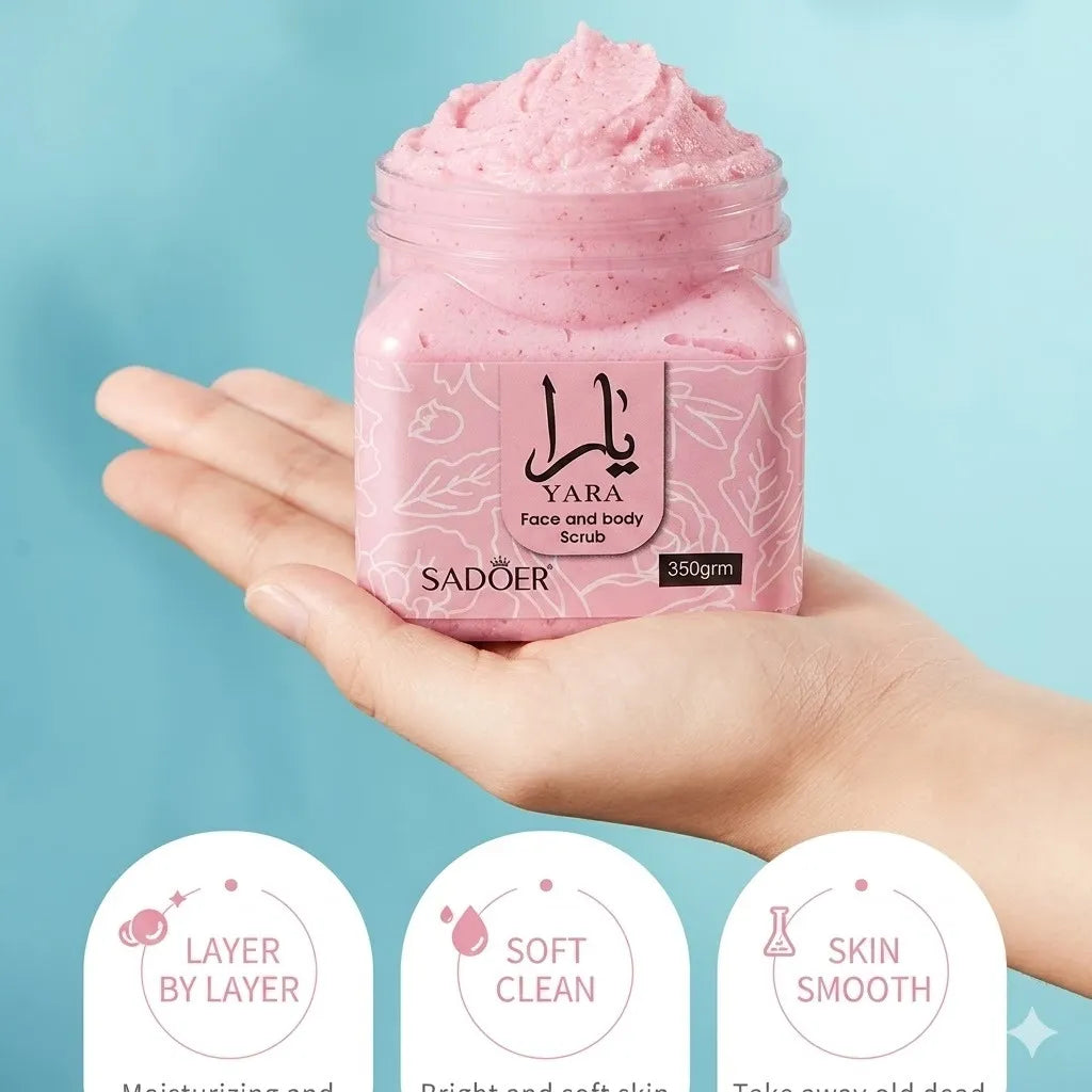 Sadoer Yara Face and Body Scrub - 350g
