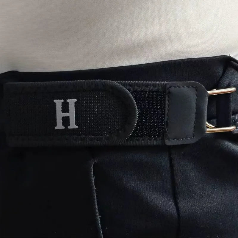 Buckleless Elastic Metal Hook Belts - 2Pcs