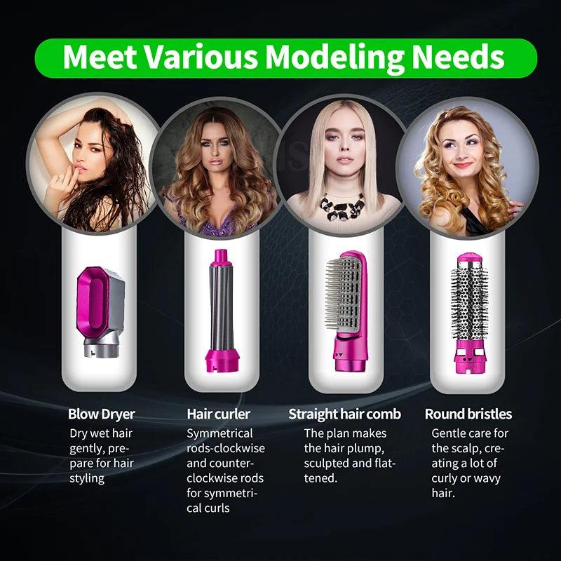 5 in 1 Hot Hair Dryer  ( Limited Stock )