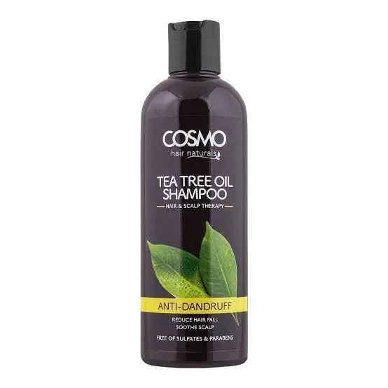 Cosmo Hair Naturals Tea Tree Oil Shampoo Anti- Dandruff - 480ml