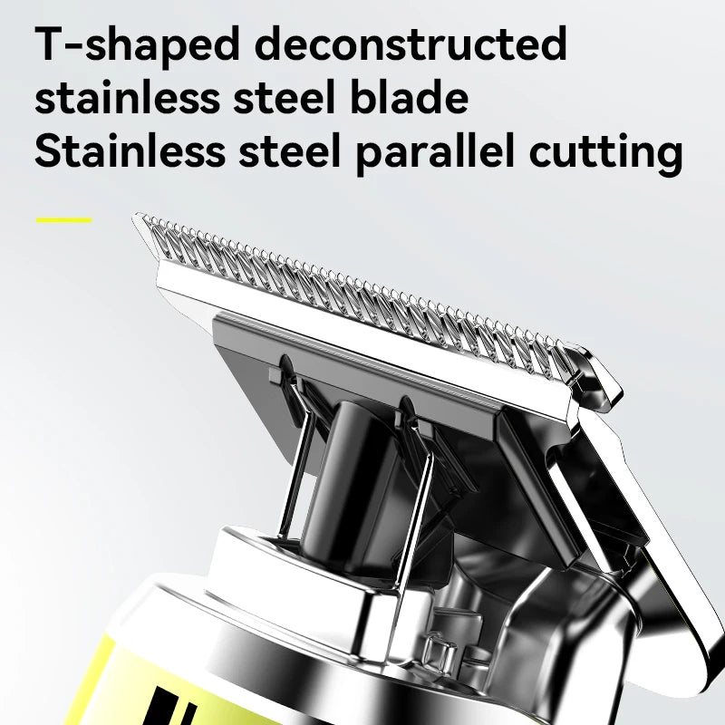 Kemei KM-2281 Electric Hair Clipper – Dual-Tone Stylish Design, USB Rechargeable, Professional Trimming & Styling Tool