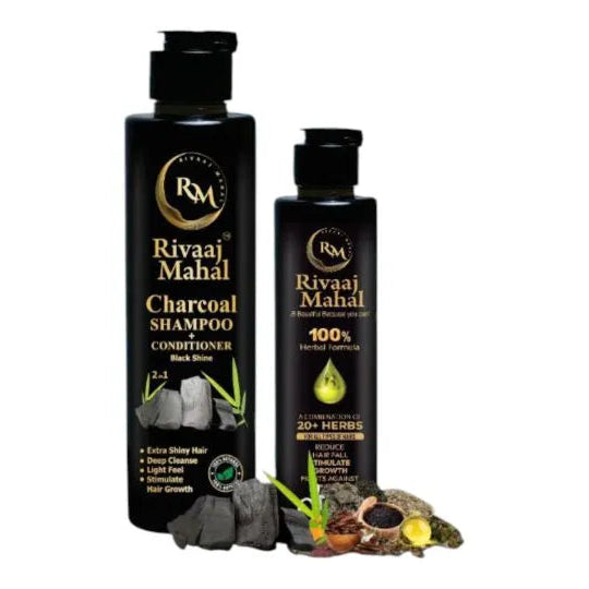Rivaaj Mahal Hair Oil & Organic Shampoo