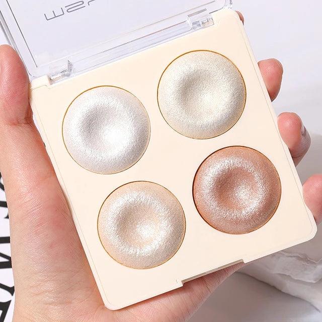 4 Colors Msyaho Highlighter Palette