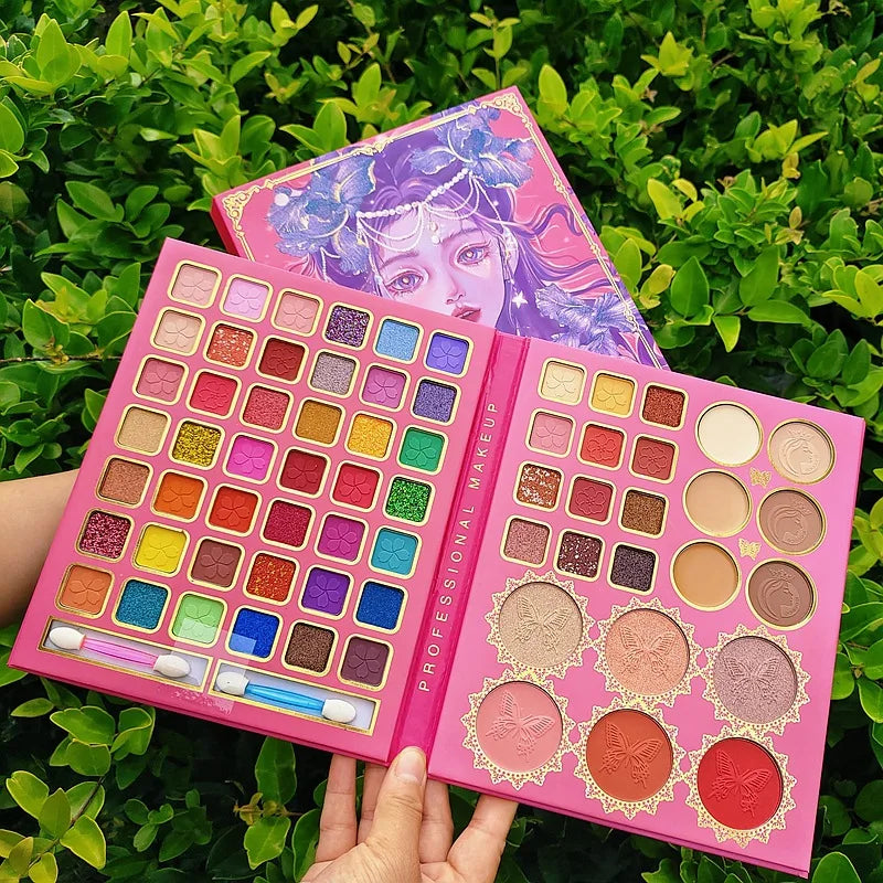 Igoodco Fashion Eye And Face Palette - 66 Colors