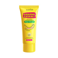SADOER Banana Facial Cleanser Deep Cleaning Oil-Control Whitening Brightening & Moisturizing Face Wash - 60g