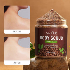 Sadoer Coffee Clear Moisturizing and Softening Body Scrub 256g