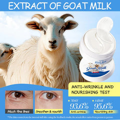SADOER Goat Milk Moisturizing & Whitening Natural Goat Milk Extract Eye Mask - 80g