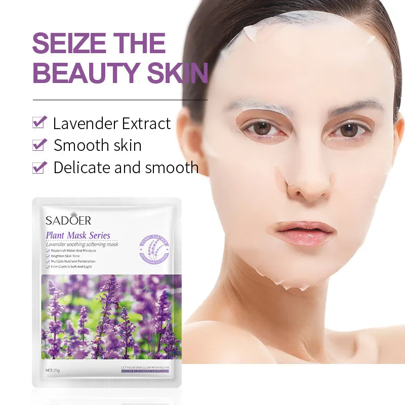 SADOER Lavender Soothing Softening Face Sheet Mask - 25g